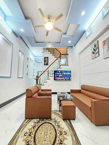 Hình ảnh Đinh cư nước ngoài bán gấp nhà Vườn Lài, An Phú Đông, q12 53m2/968tr
