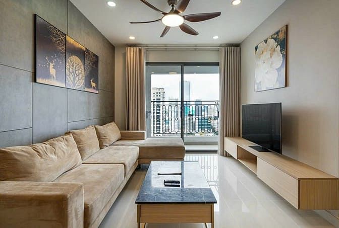 Hình ảnh Cho thuê chung cư cao cấp quận 4 - SAIGON YOYAL 88M2 2PN