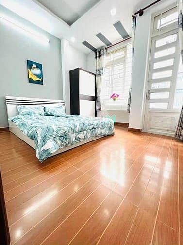 Hình ảnh Về quê bán nhà 64m2,1 trệt 1 lầu,SHR,980tr,Đoàn văn bơ, quận 4