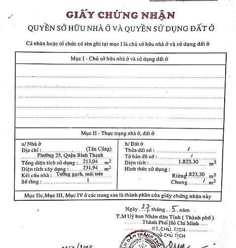 Hình ảnh Bán nhà đất Bình Thạnh, MT Ung Văn Khiêm, 35x38m, thích hợp xây viila