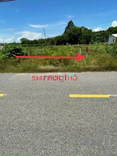 Hình ảnh Bán 237m2 đất MT đường An Nhơn Tây. Giá 2,2 tỷ