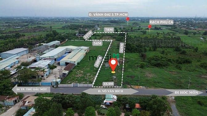 Hình ảnh Bán 15.000m2 đất MT Võ Văn Bích. Bình Mỹ. Giá 90 tỷ