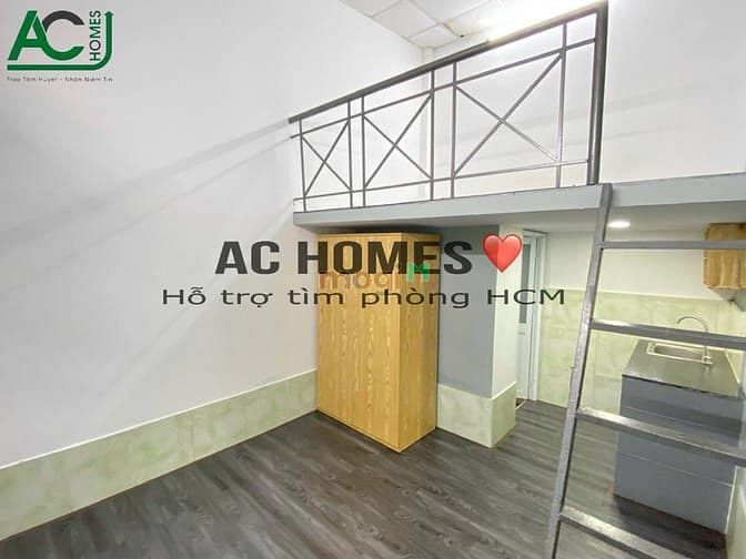 Hình ảnh Phòng trọ mới cao cấp gác cao có máy lạnh