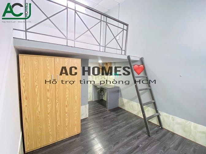 Hình ảnh Phòng trọ mới cao cấp gác cao có máy lạnh