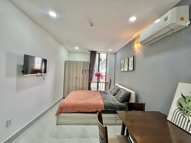 Hình ảnh ✅ Studio Ban Công Thoáng Mát, Thang Máy, Thiết Kế Hiện Đại.