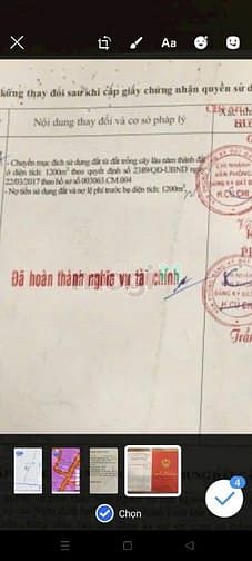 Hình ảnh Chính chủ chào bán Đất thổ cư Xã Tân Thạnh Tây Củ Chi