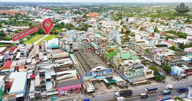 Hình ảnh Đất mặt tiền - kinh doanh chợ Bình Chánh