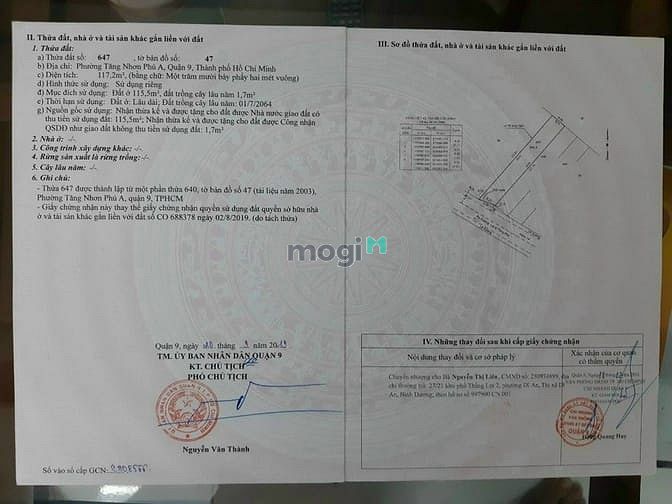 Hình ảnh Bán đất đường 14 Làng Tăng Phú. TNP A , Q9 - DT : 115m2