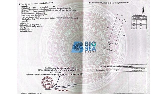 Hình ảnh Đất có lộc Vị Trí nổi nhất phố TẠI NINH HÒA – KHÁNH HÒA