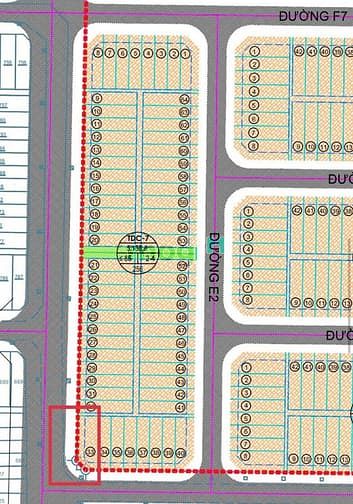 Hình ảnh Bán lô góc 2 mặt tiền khu bửu long 3, trục chính đường E3 !