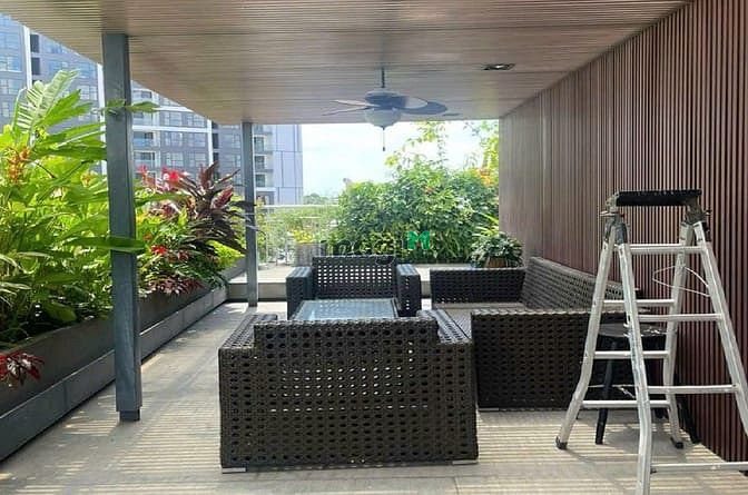 Hình ảnh Cho thuê CHCC Park View, đô thị Phú Mỹ Hưng căn góc view biệt thự yên