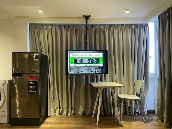 Hình ảnh Studio ban công siêu rộng tại Cống Quỳnh Quận 1