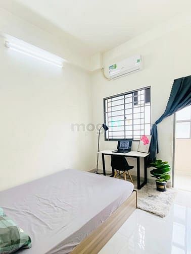 Hình ảnh Chp thuê studio ban công tách bếp gần ĐH Văn Lang CS2, HV Cán Bộ...