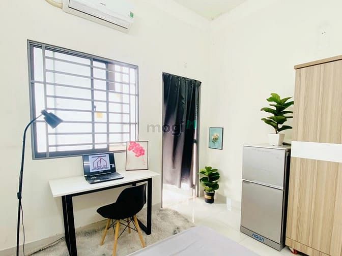 Hình ảnh Chp thuê studio ban công tách bếp gần ĐH Văn Lang CS2, HV Cán Bộ...