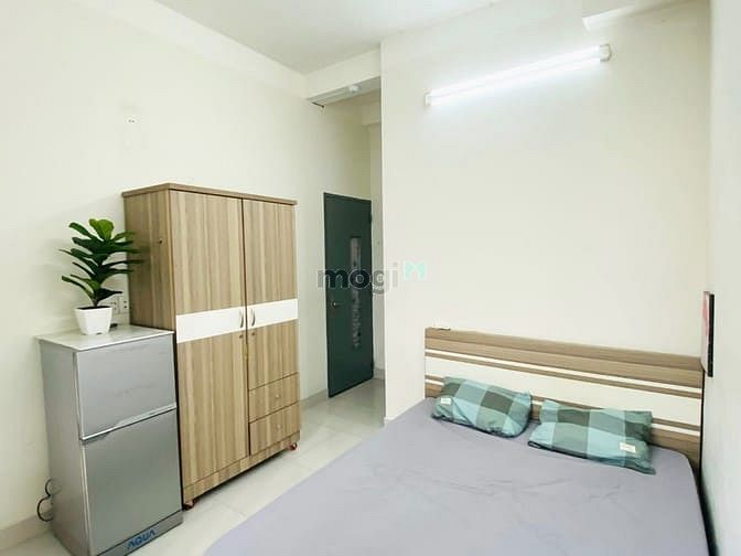 Hình ảnh Chp thuê studio ban công tách bếp gần ĐH Văn Lang CS2, HV Cán Bộ...