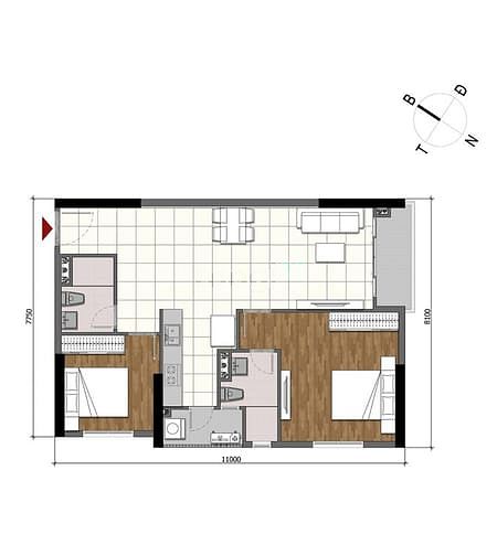 Hình ảnh Chính Chủ Bán Căn Hộ 2PN Tại Opal Boulevard - Đã Có Sổ Hồng