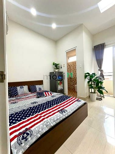 Hình ảnh Cho thuê studio ban công siêu thoáng cách ĐH Bách khoa 5', ĐH Huflit..