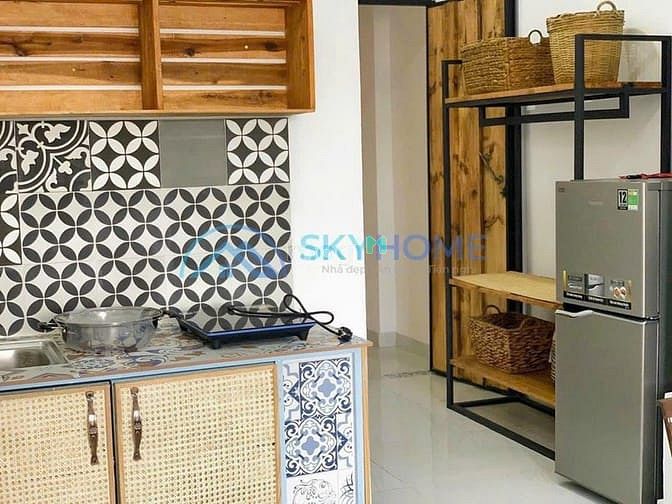 Hình ảnh Studio ban công tại Phạm Thế Hiển q8