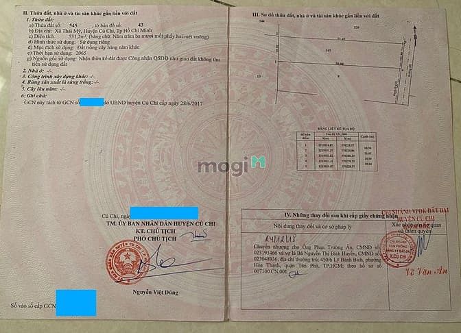 Hình ảnh Bán miếng đất ở đường Số 693, xã Thái Mỹ, huyện Củ Chi, TPHCM.