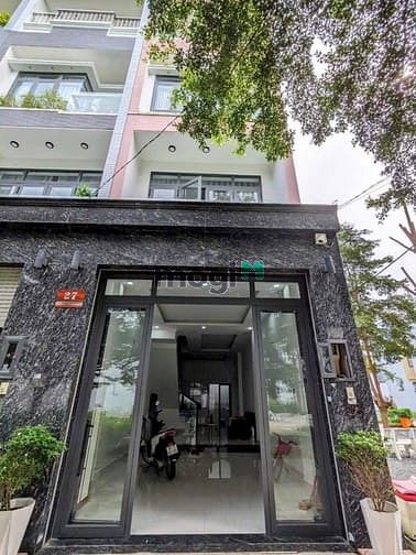 Hình ảnh Nhà Phố Đẹp hiện đại mặt tiền đường 8m - KDC Thesun Đào Tông Nguyên