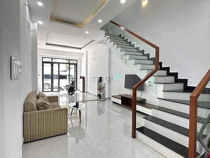 Hình ảnh Nhà Phố Đẹp hiện đại mặt tiền đường 8m - KDC Thesun Đào Tông Nguyên