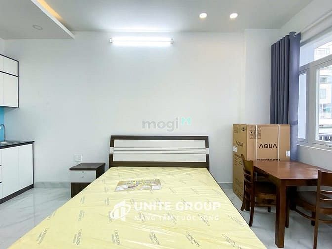 Hình ảnh STUDIO ban công đầy đủ nội thất gần chợ Tân Mỹ , ĐH Fulbright