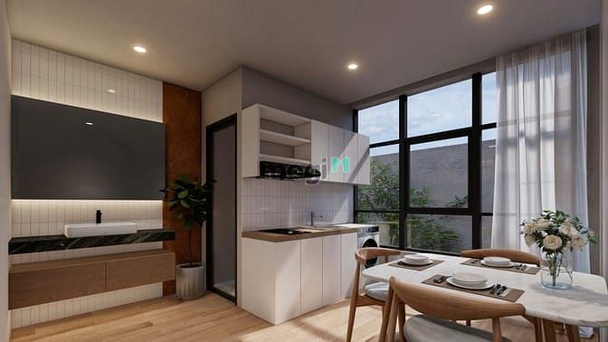 Hình ảnh Phòng Đẹp full nội thất tối giản, Gần ngay BigC Cộng Hòa