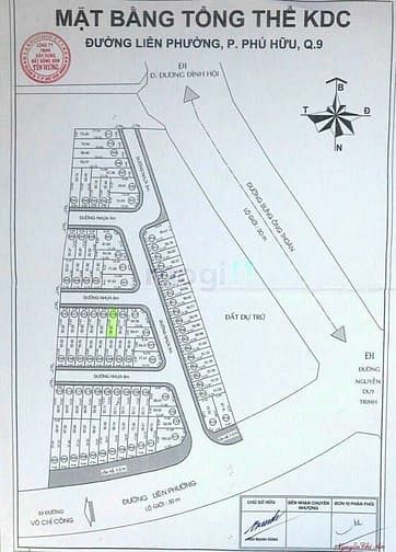 Hình ảnh Bán Lô Đất Đường Liên Phường. Phú Hữu
