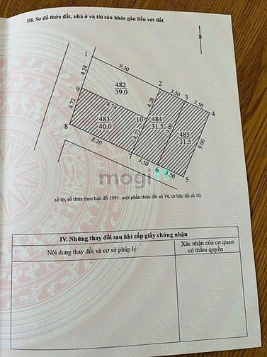 Hình ảnh Bán đất Phúc Lợi, thông số đẹp, ô tô con vào đất