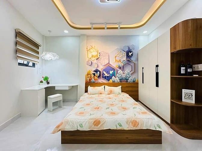 Hình ảnh Nhà 1/  Lộ Tẻ, DT: 4m*10m cách Aeon Mall Bình Tân 3km. Giá 2 tỷ 2