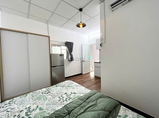 Hình ảnh Siêu phẩm studio cửa sổ đầy đủ nội thất gần Bùi Viện, ĐH Văn Lang CS1.