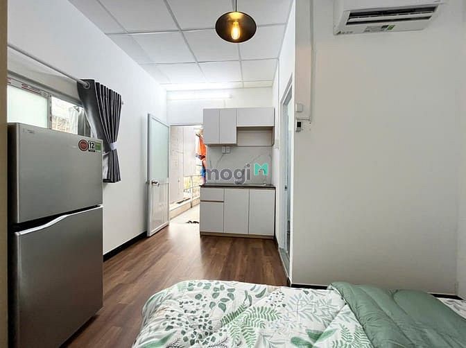 Hình ảnh Siêu phẩm studio cửa sổ đầy đủ nội thất gần Bùi Viện, ĐH Văn Lang CS1.