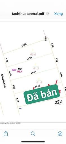 Hình ảnh Bán đất gần đường Trương Định giá chỉ 2ty8 sổ full thổ cư