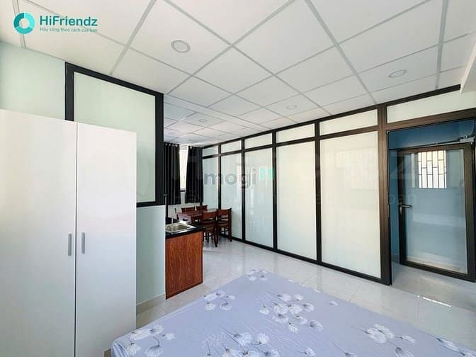 Hình ảnh Studio full nội thất ban công lớn, thoáng mát an ninh, Lê Văn Thịnh Q2