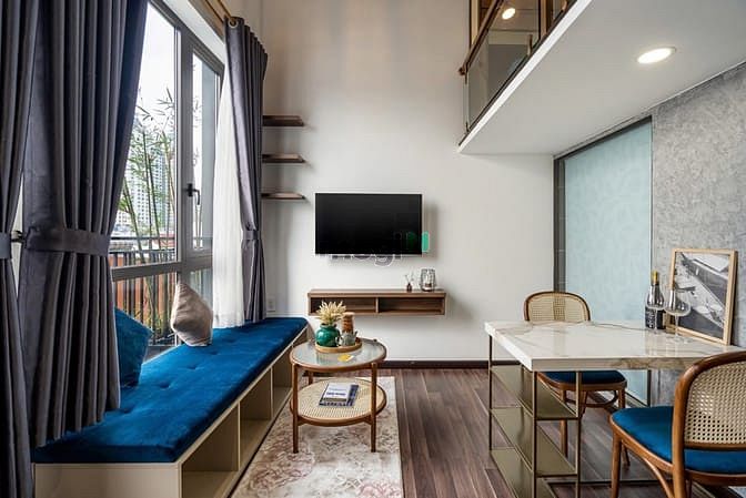 Hình ảnh Siêu Phẩm Duplex Luxury, Ban Công, Full Nội Thất, Thang Máy, Sát Q1