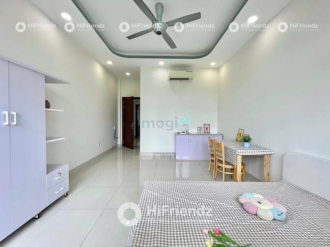 Hình ảnh Studio ban công, 1PN tách bếp, MG riêng, giá đã gồm các phí, gần HUIT