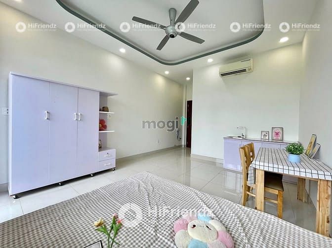 Hình ảnh Studio ban công, 1PN tách bếp, MG riêng, giá đã gồm các phí, gần HUIT