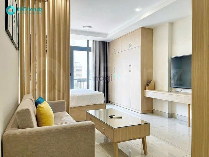 Hình ảnh Studio 1 Phòng ngủ FULL NỘI THẤT MỚI ngay Sân Bay