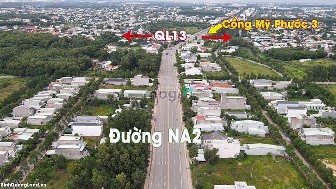 Hình ảnh Bán đất đường NA2 Mỹ Phước 4, DT 150m2 thông QL13 200m