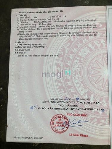 Hình ảnh Đất thổ cư ngay Trung tâm UBND xã IaSao