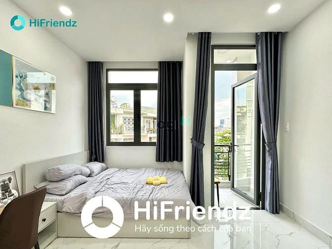 Hình ảnh Căn Hộ Studio Ban Công Mới Xây Có Máy Giặt Riêng Thang Máy