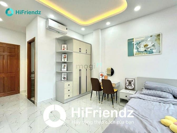Hình ảnh Căn Hộ Studio Ban Công Mới Xây Có Máy Giặt Riêng Thang Máy