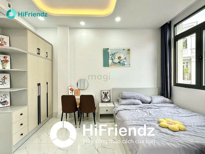 Hình ảnh Căn Hộ Studio Ban Công Mới Xây Có Máy Giặt Riêng Thang Máy