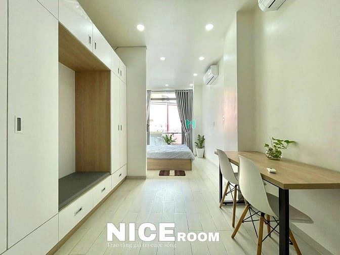 Hình ảnh Cho thuê Trang Chủ MB66.COM / Đăng Ký Tặng 66K studio ban công 35m2 full nội thất có thang máy