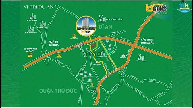 Hình ảnh CHO THUÊ CĂN HỘ 2PN-2WC FULLNỘI THẤT BCONSPLAZA, Làng Đại Học Quốc Gia