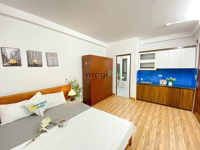 Hình ảnh Cho thuê studio full nội thất mới tinh, nằm ngay khương đình