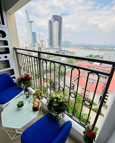 Hình ảnh Cho thuê chung cư cao cấp quận 4 - Saigon Royal 88m2 2pn2wc