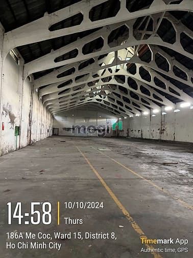 Hình ảnh Cho thuê kho 2500m2 mặt tiền Mễ Cốc Phường 15 Quận 8