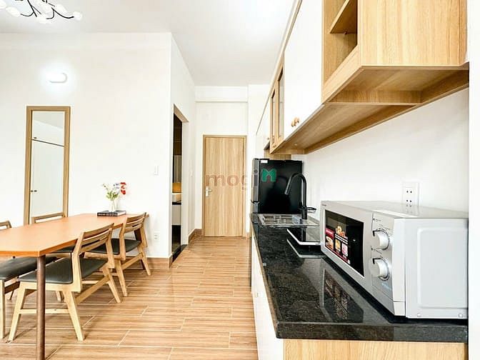 Hình ảnh Mb6623 nạp rút nhanh chóng Studio 2 cửa sổ lớn, Full nội thất mới ngay ngã tư Bảy Hiền