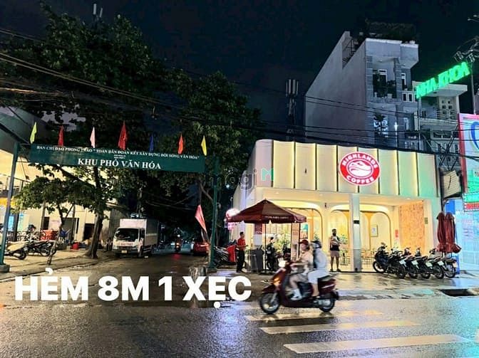 Hình ảnh nhà 6 tầng căn góc hẻm xe công phan huy ích